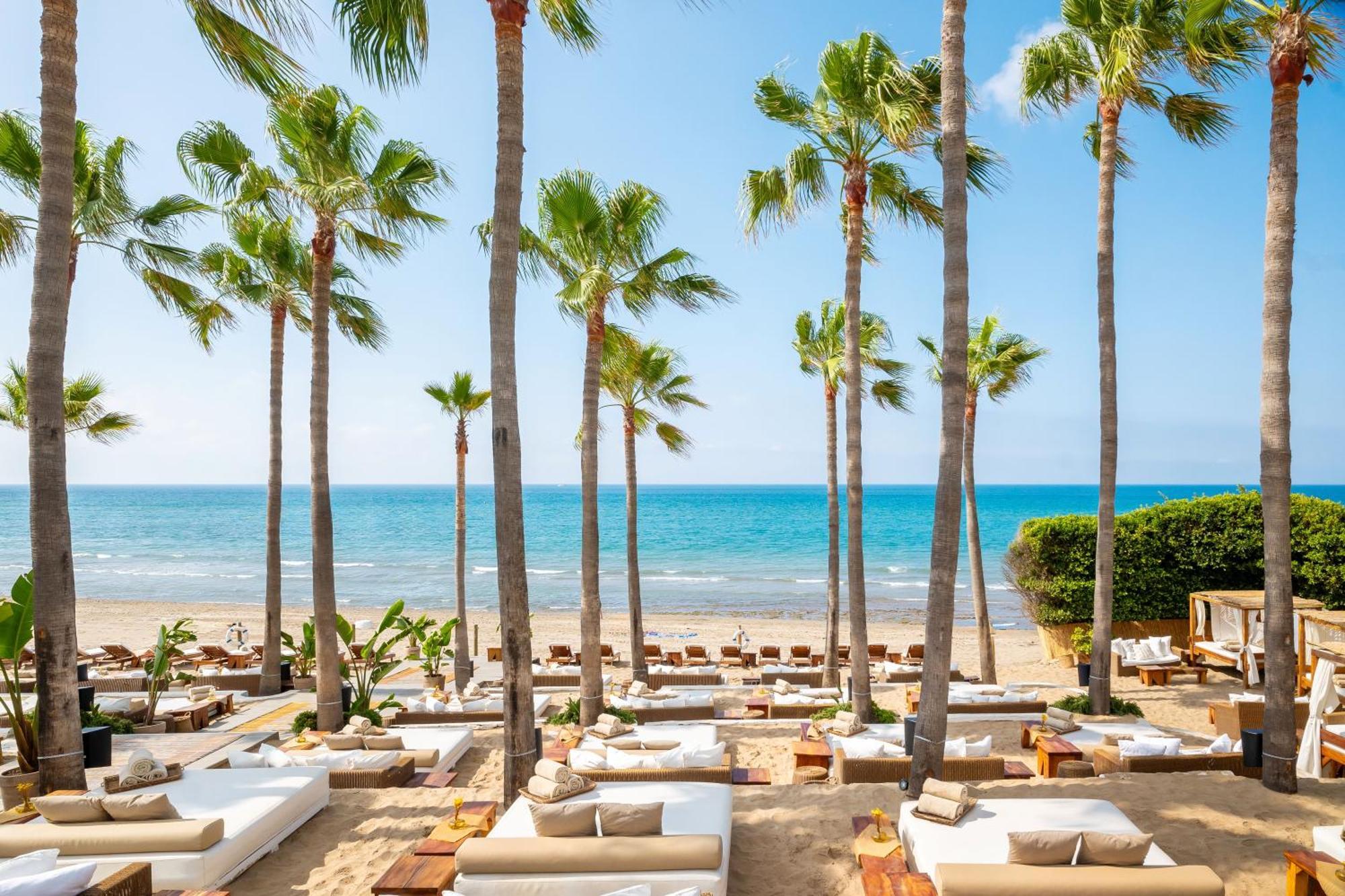 Don Carlos 마르베야 외부 사진 Beach at the hotel