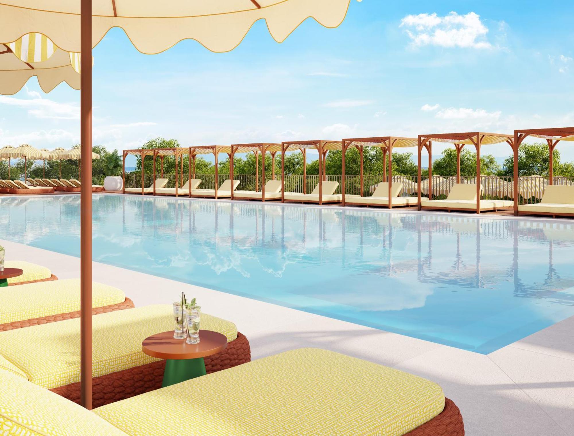 Don Carlos 마르베야 외부 사진 The pool at the hotel