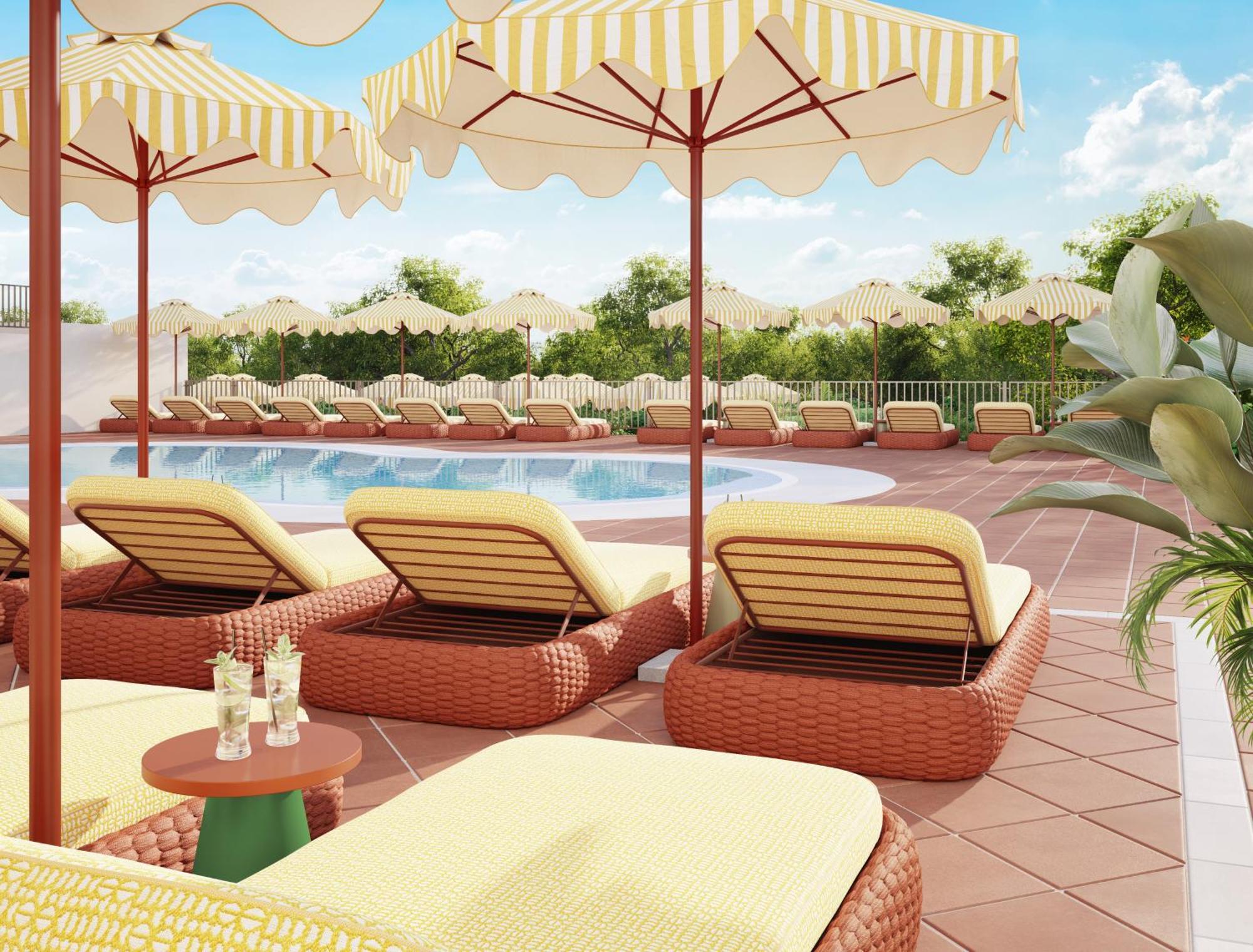 Don Carlos 마르베야 외부 사진 The pool at the hotel